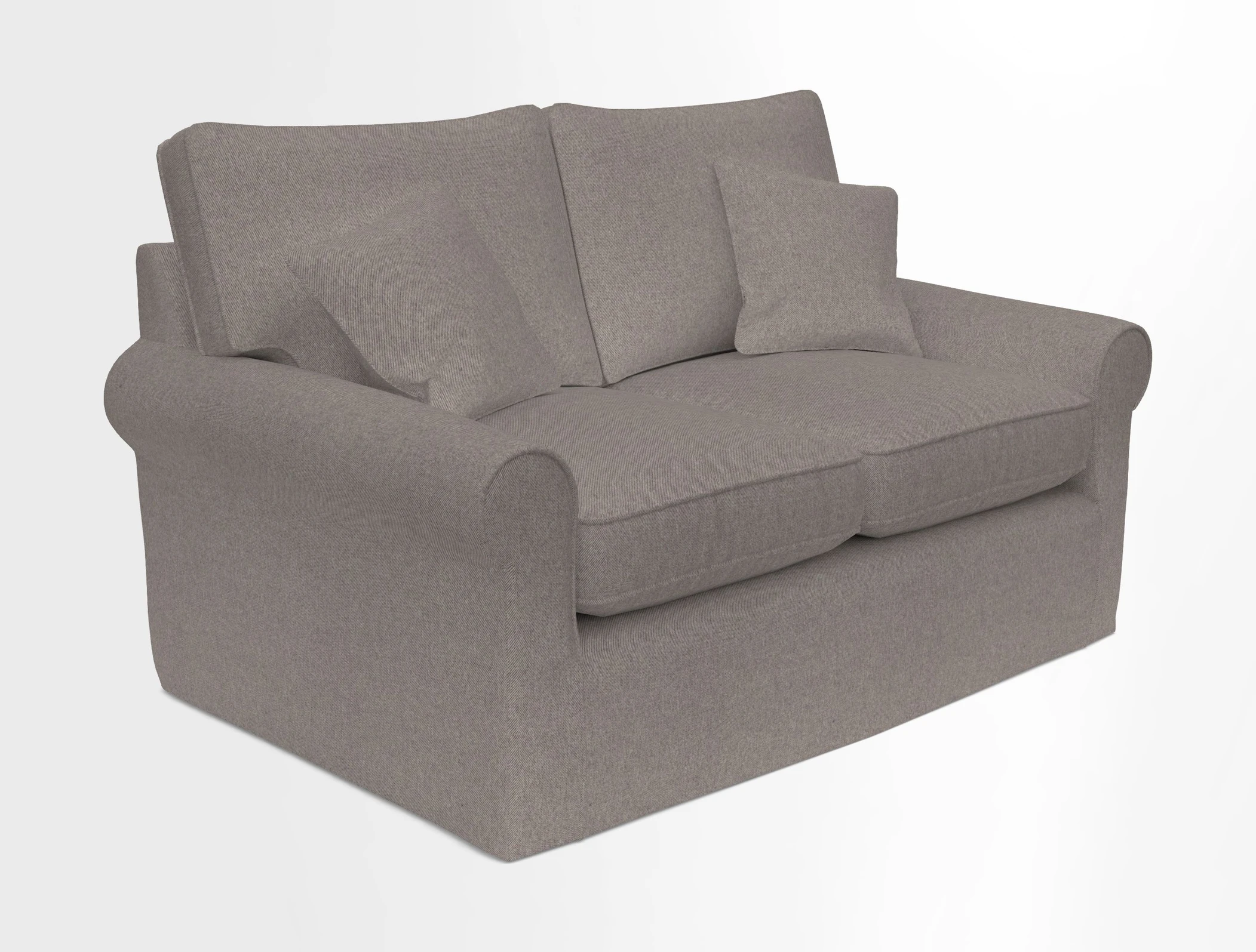 Bignor 3 Seater Sofa in V&A Drawn From Nature Oak Tree Gold. Loose cover option available