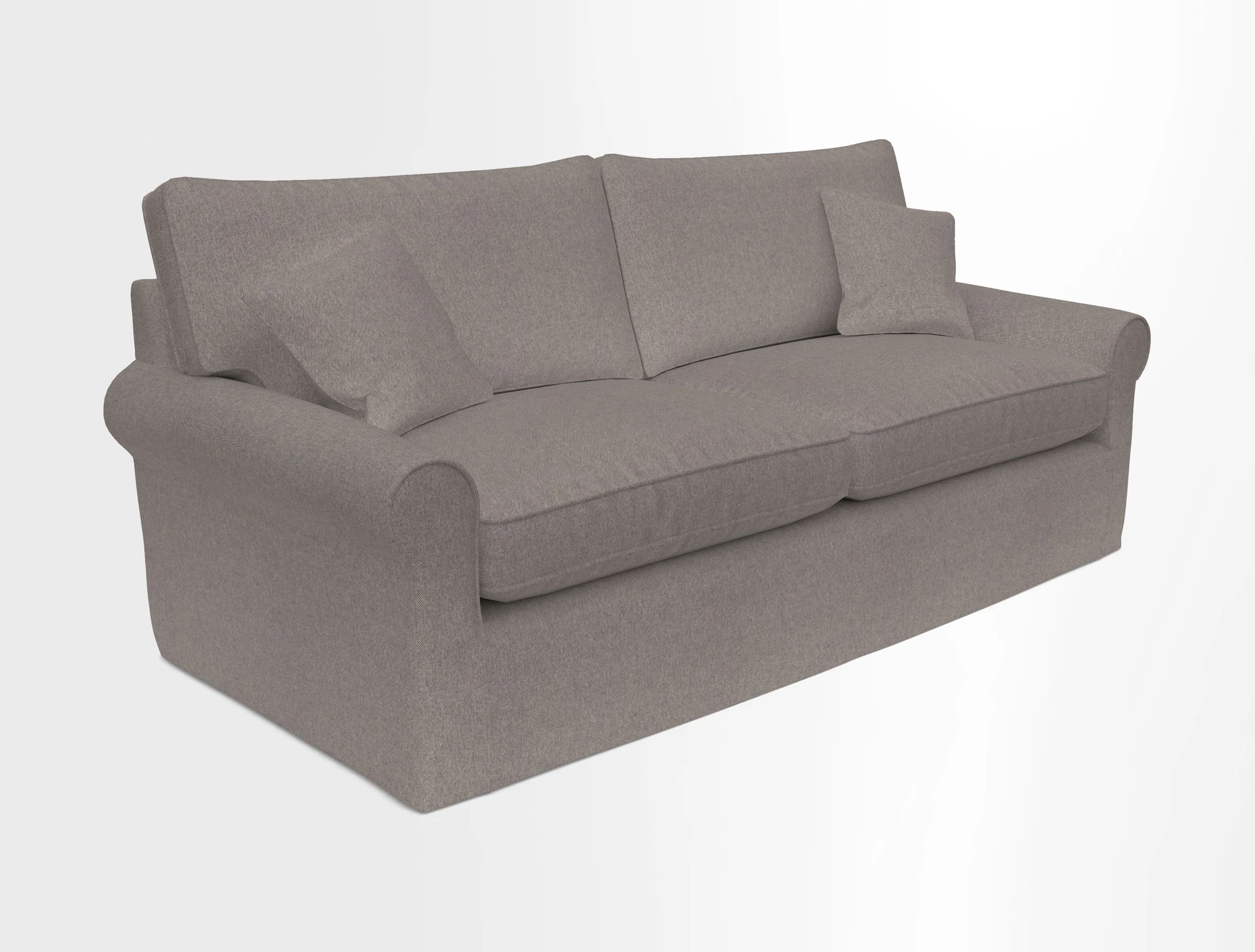 Bignor 3 Seater Sofa in V&A Drawn From Nature Oak Tree Gold. Loose cover option available