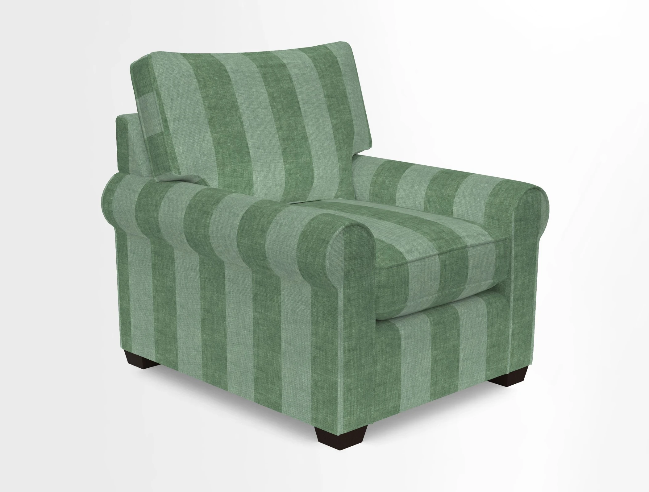 Bignor Chair in Two Tone Plain Biscuit. Loose cover option available