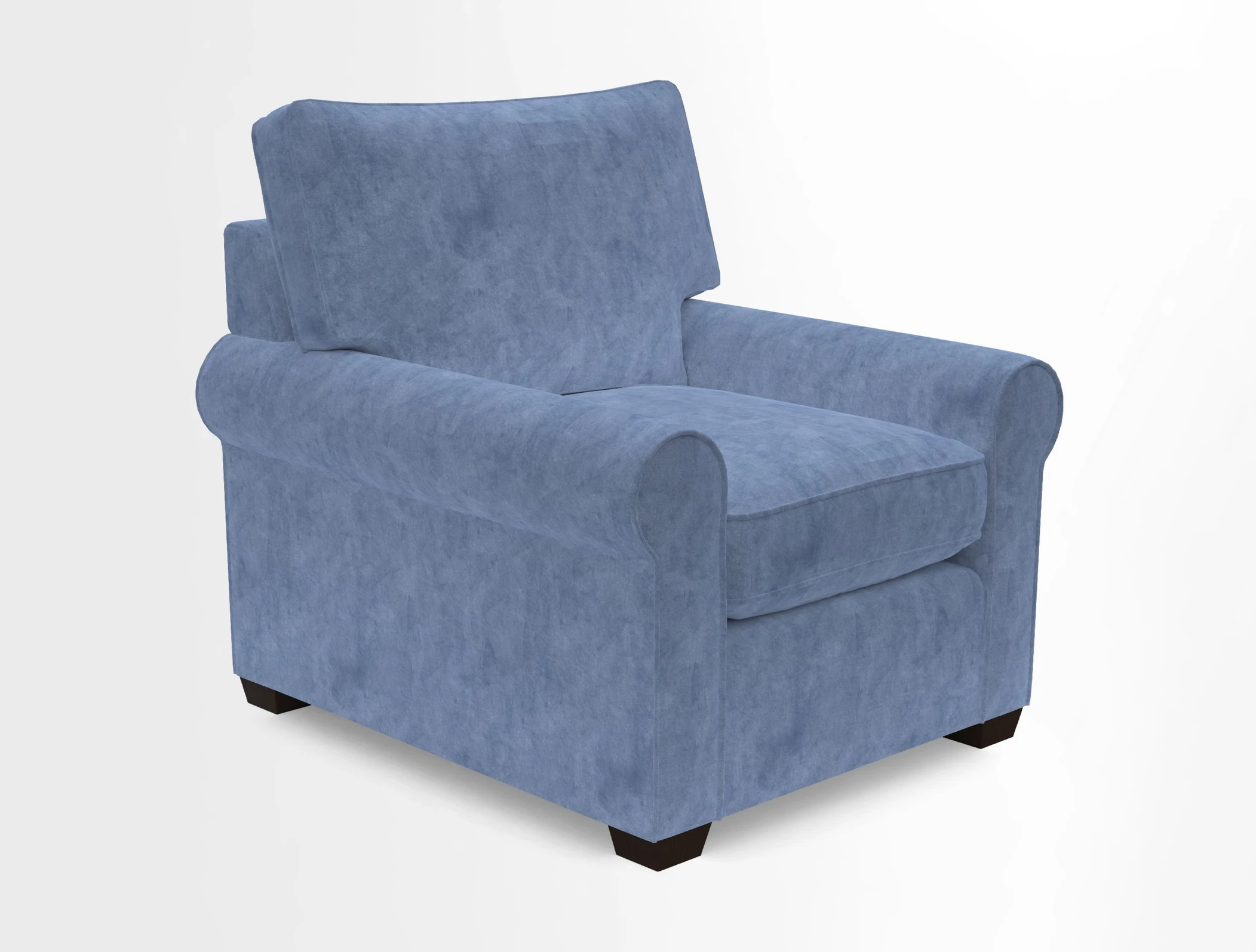 Bignor Chair in Two Tone Plain Biscuit. Loose cover option available