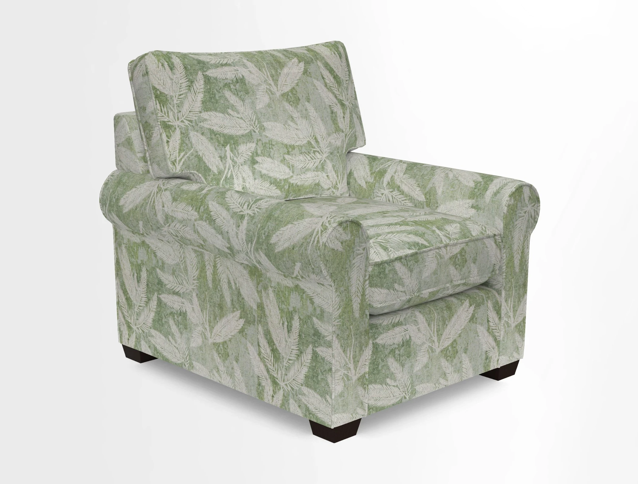 Bignor Chair in Two Tone Plain Biscuit. Loose cover option available