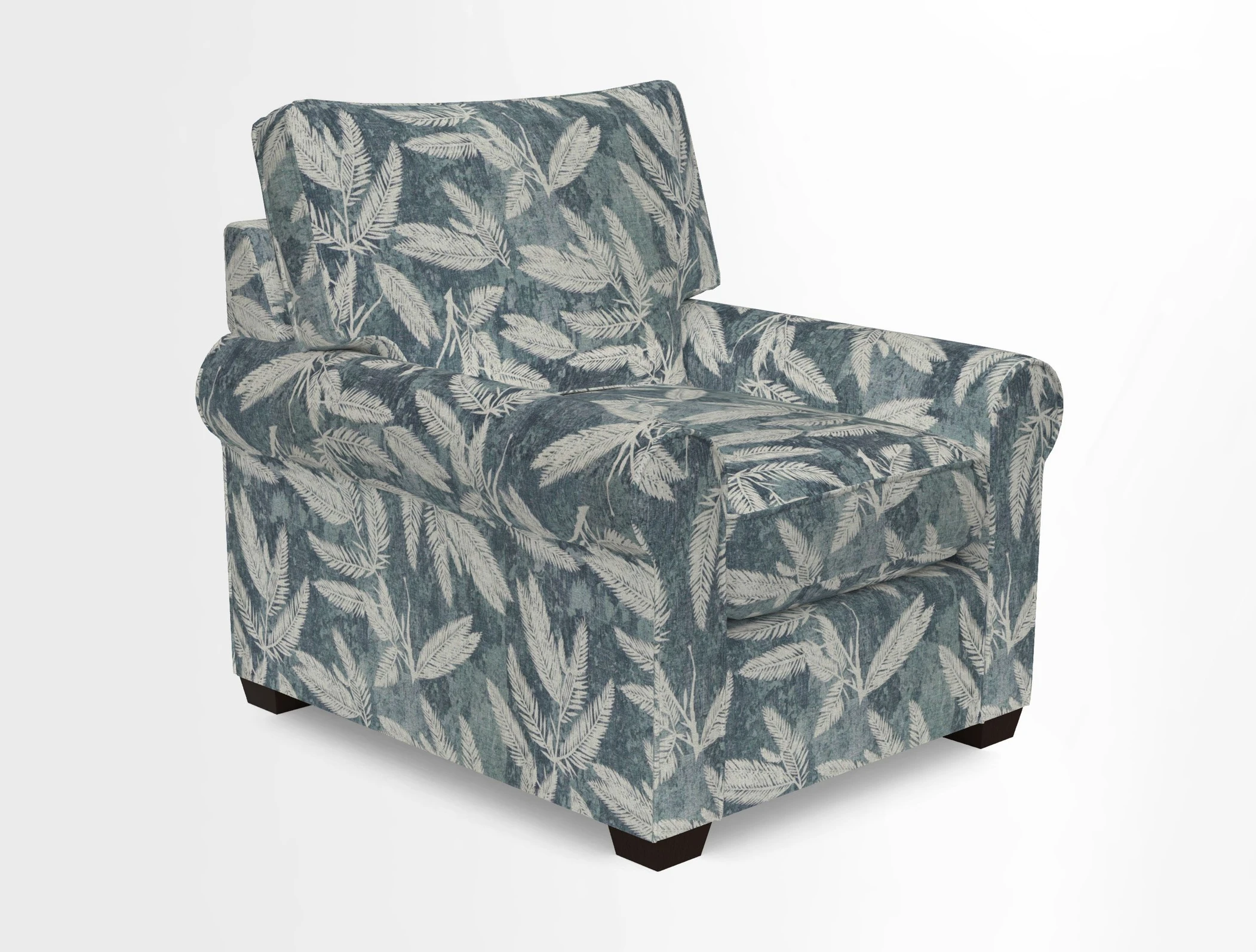Bignor Chair in Two Tone Plain Biscuit. Loose cover option available