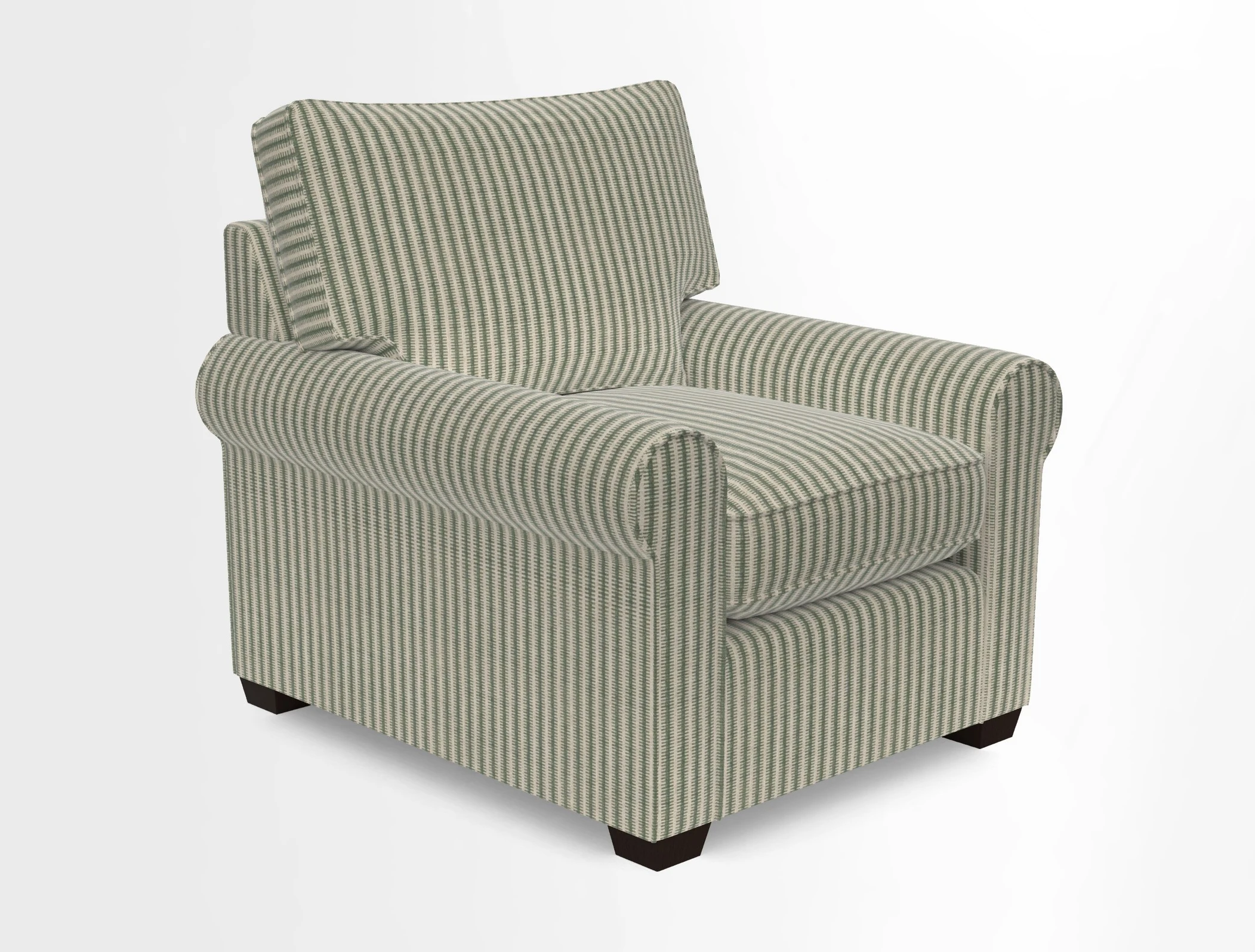 Bignor Chair in Two Tone Plain Biscuit. Loose cover option available