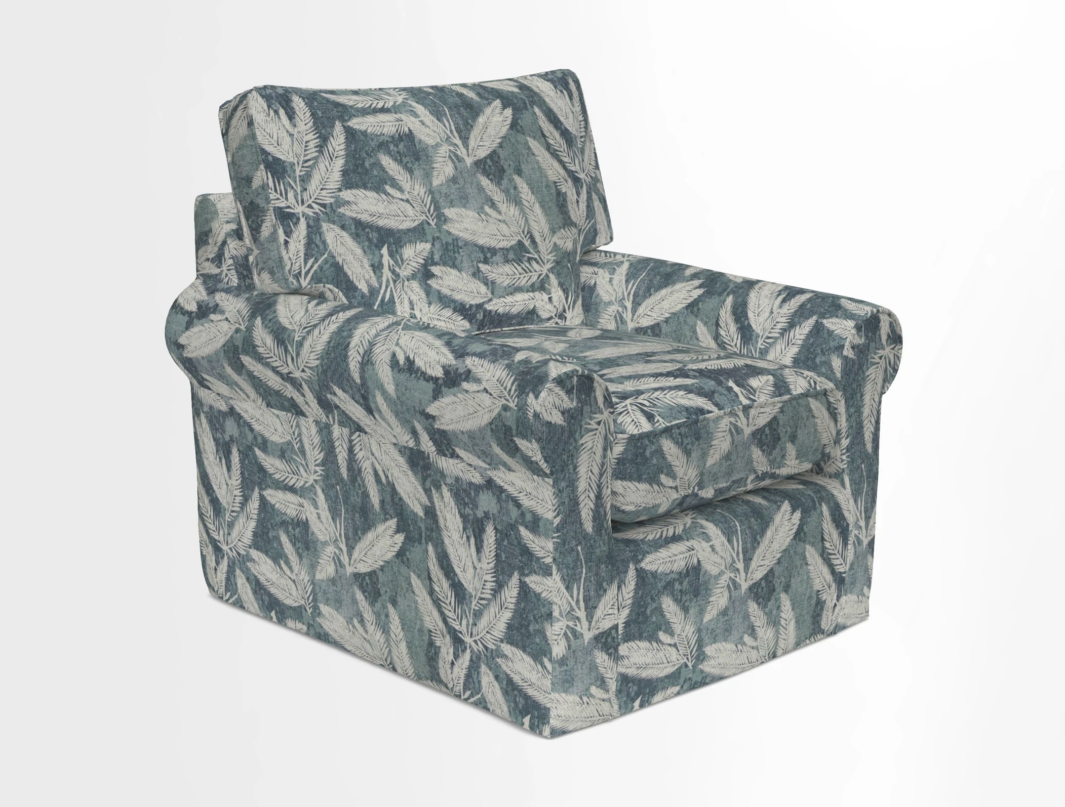 Bignor Chair in Two Tone Plain Biscuit. Loose cover option available