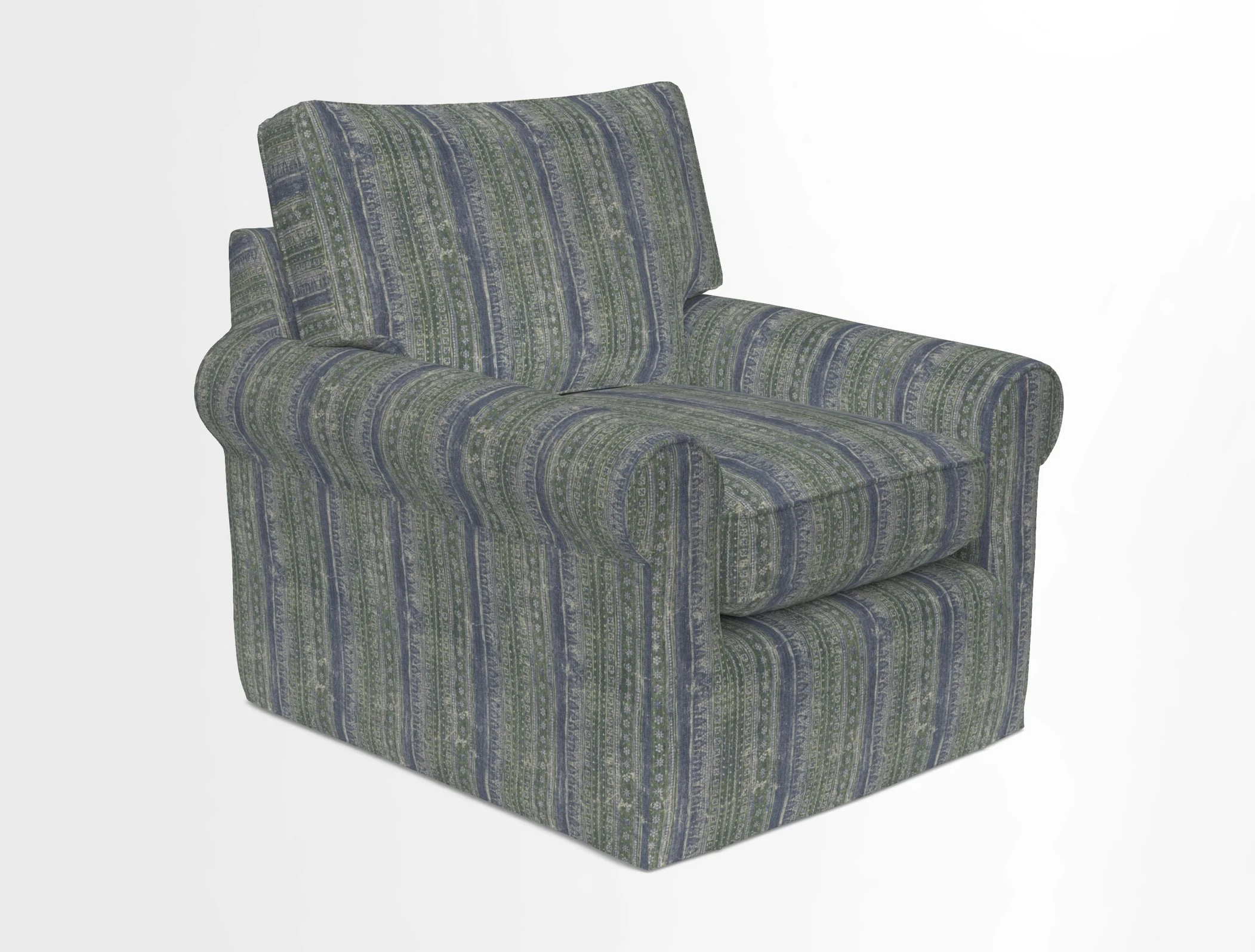 Bignor Chair in Two Tone Plain Biscuit. Loose cover option available