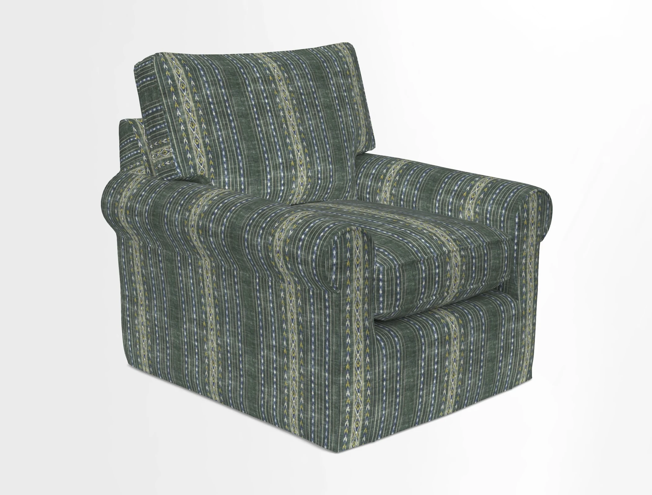 Bignor Chair in Two Tone Plain Biscuit. Loose cover option available