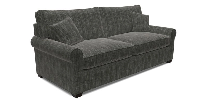 Bignor 3 Seater Sofa in V&A Drawn From Nature Oak Tree Gold. Loose cover option available