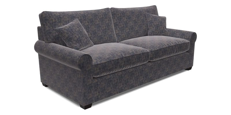 Bignor 3 Seater Sofa in V&A Drawn From Nature Oak Tree Gold. Loose cover option available