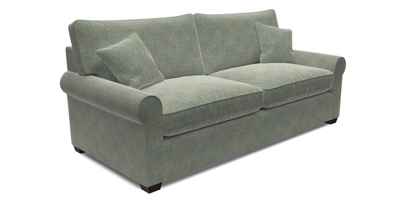 Bignor 3 Seater Sofa in V&A Drawn From Nature Oak Tree Gold. Loose cover option available