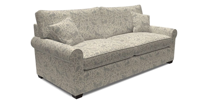 Bignor 3 Seater Sofa in V&A Drawn From Nature Oak Tree Gold. Loose cover option available