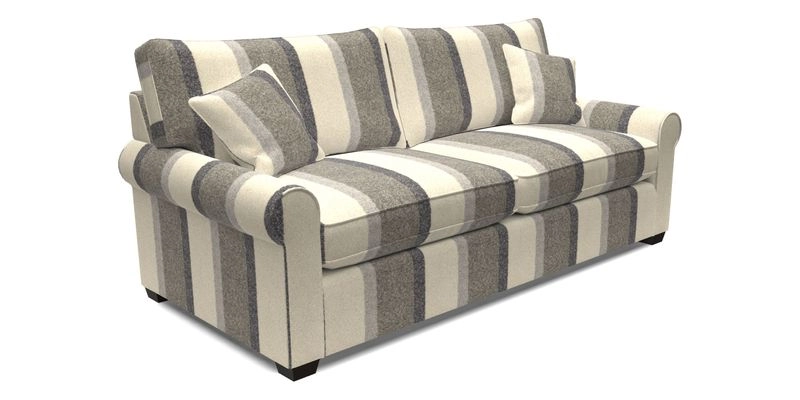 Bignor 3 Seater Sofa in V&A Drawn From Nature Oak Tree Gold. Loose cover option available