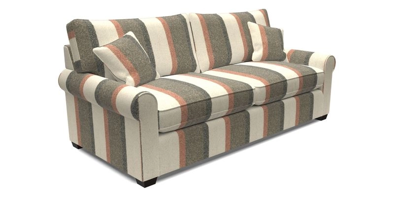 Bignor 3 Seater Sofa in V&A Drawn From Nature Oak Tree Gold