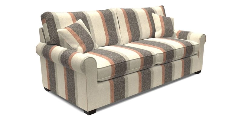 Bignor 3 Seater Sofa in V&A Drawn From Nature Oak Tree Gold