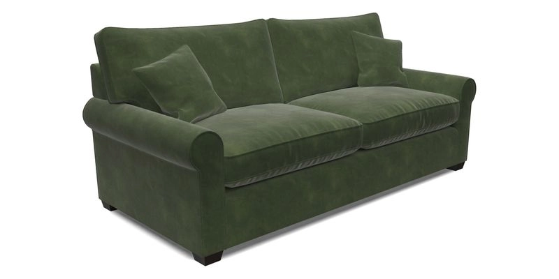 Bignor 3 Seater Sofa in V&A Drawn From Nature Oak Tree Gold