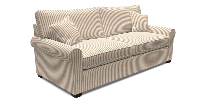 Bignor 3 Seater Sofa in V&A Drawn From Nature Oak Tree Gold