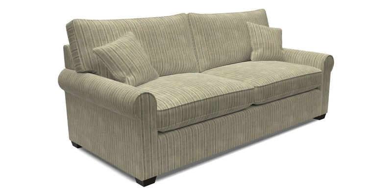 Bignor 3 Seater Sofa in V&A Drawn From Nature Oak Tree Gold. Loose cover option available