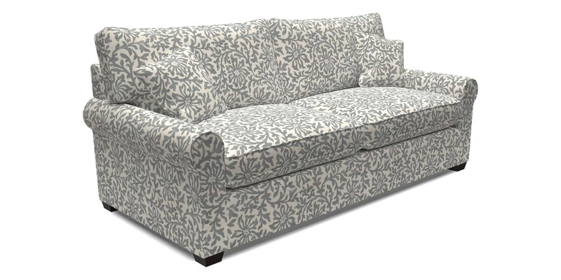 Bignor 3 Seater Sofa in V&A Drawn From Nature Oak Tree Gold