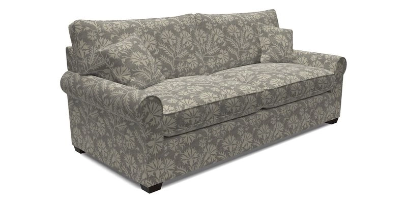 Bignor 3 Seater Sofa in V&A Drawn From Nature Oak Tree Gold. Loose cover option available
