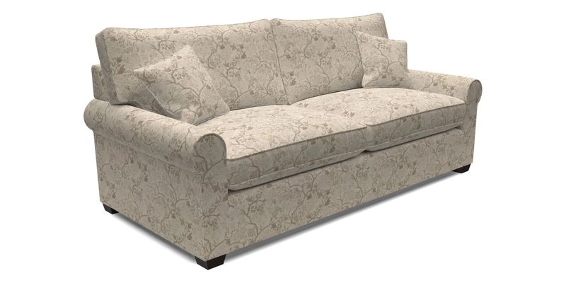 Bignor 3 Seater Sofa in V&A Drawn From Nature Oak Tree Gold
