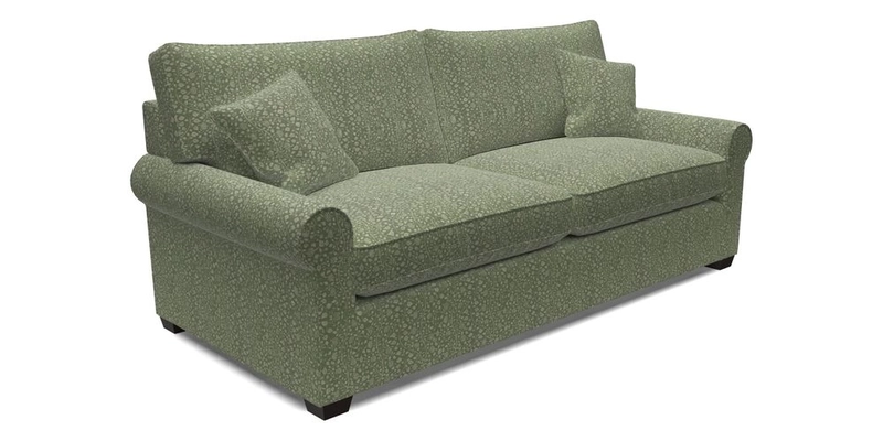 Bignor 3 Seater Sofa in V&A Drawn From Nature Oak Tree Gold