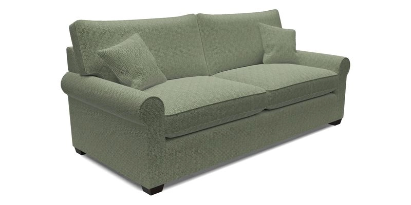 Bignor 3 Seater Sofa in V&A Drawn From Nature Oak Tree Gold. Loose cover option available