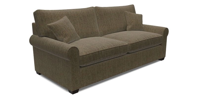 Bignor 3 Seater Sofa in V&A Drawn From Nature Oak Tree Gold. Loose cover option available