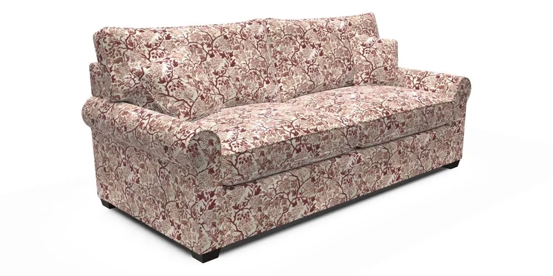 Bignor 3 Seater Sofa in V&A Drawn From Nature Oak Tree Gold