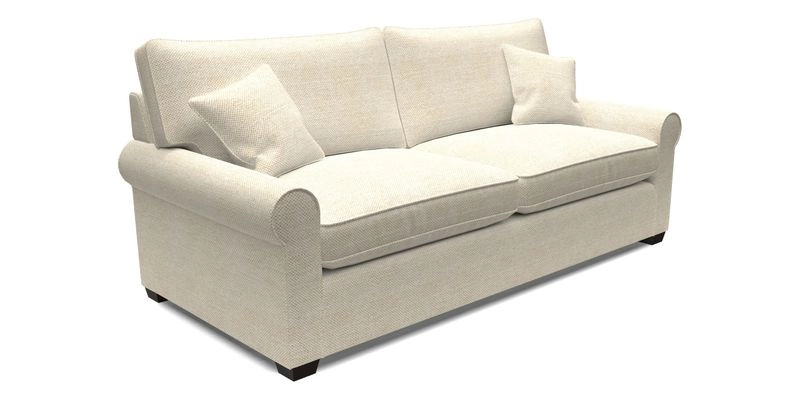 Bignor 3 Seater Sofa in V&A Drawn From Nature Oak Tree Gold. Loose cover option available