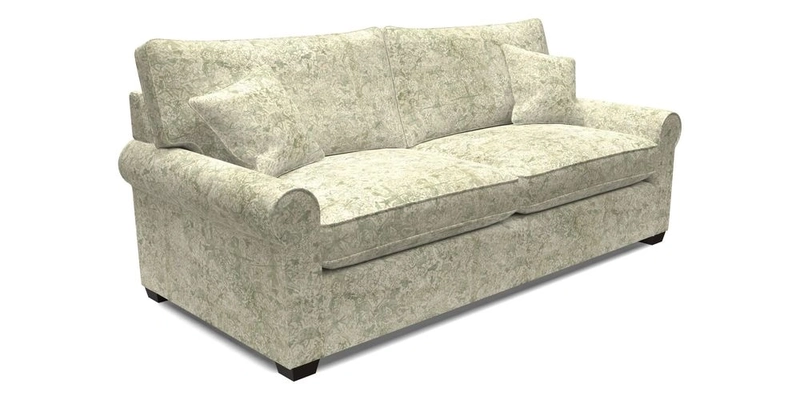 Bignor 3 Seater Sofa in V&A Drawn From Nature Oak Tree Gold