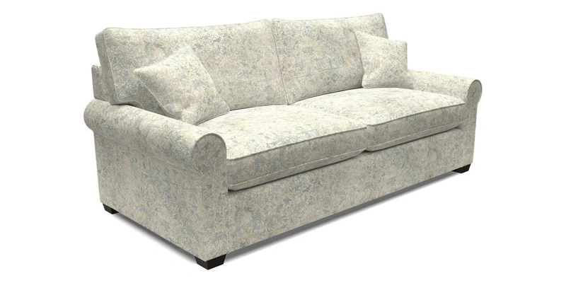 Bignor 3 Seater Sofa in V&A Drawn From Nature Oak Tree Gold