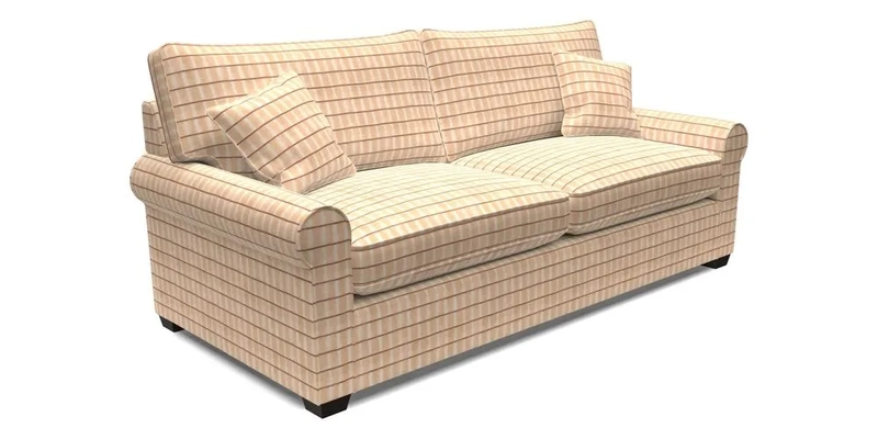 Bignor 3 Seater Sofa in V&A Drawn From Nature Oak Tree Gold
