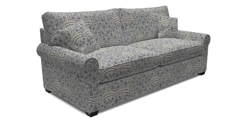 Bignor 3 Seater Sofa in V&A Drawn From Nature Oak Tree Gold. Loose cover option available
