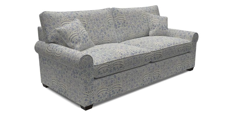 Bignor 3 Seater Sofa in V&A Drawn From Nature Oak Tree Gold