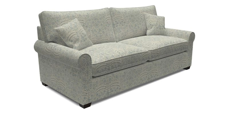 Bignor 3 Seater Sofa in V&A Drawn From Nature Oak Tree Gold