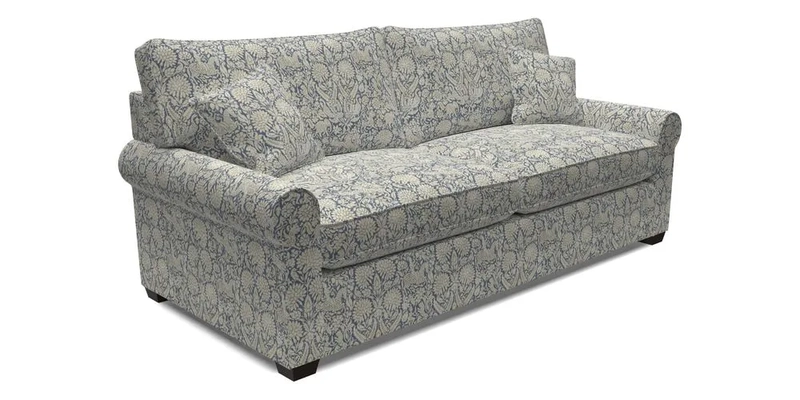 Bignor 3 Seater Sofa in V&A Drawn From Nature Oak Tree Gold