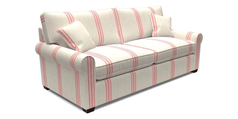 Bignor 3 Seater Sofa in V&A Drawn From Nature Oak Tree Gold