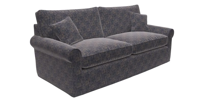 Bignor 3 Seater Sofa in V&A Drawn From Nature Oak Tree Gold. Loose cover option available