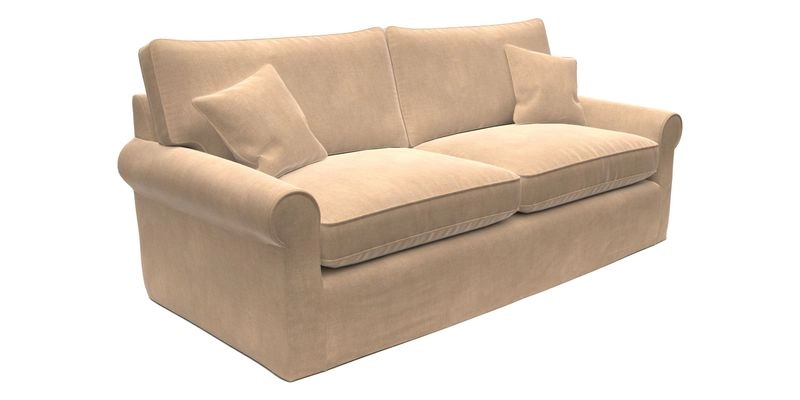 Bignor 3 Seater Sofa in V&A Drawn From Nature Oak Tree Gold