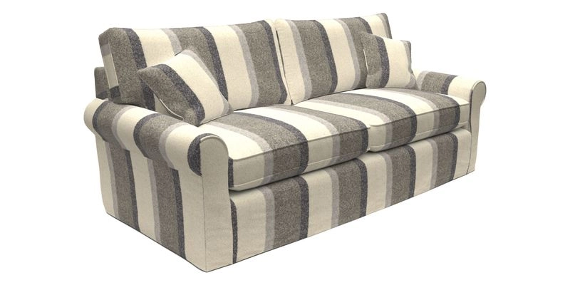 Bignor 3 Seater Sofa in V&A Drawn From Nature Oak Tree Gold. Loose cover option available