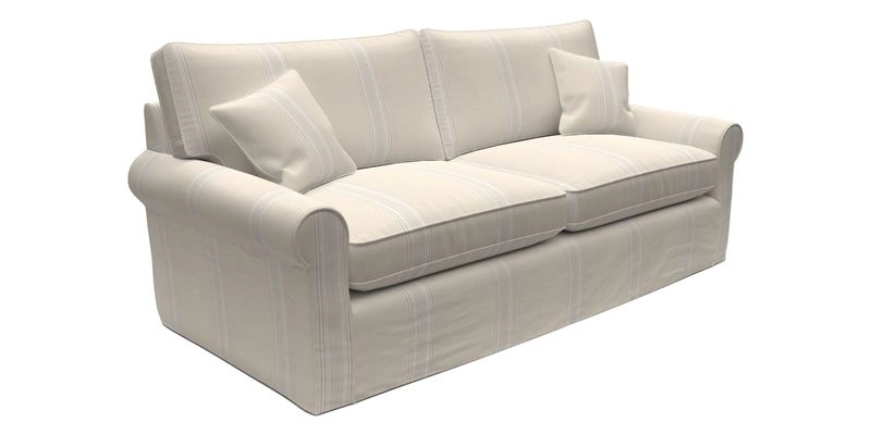 Bignor 3 Seater Sofa in V&A Drawn From Nature Oak Tree Gold. Loose cover option available
