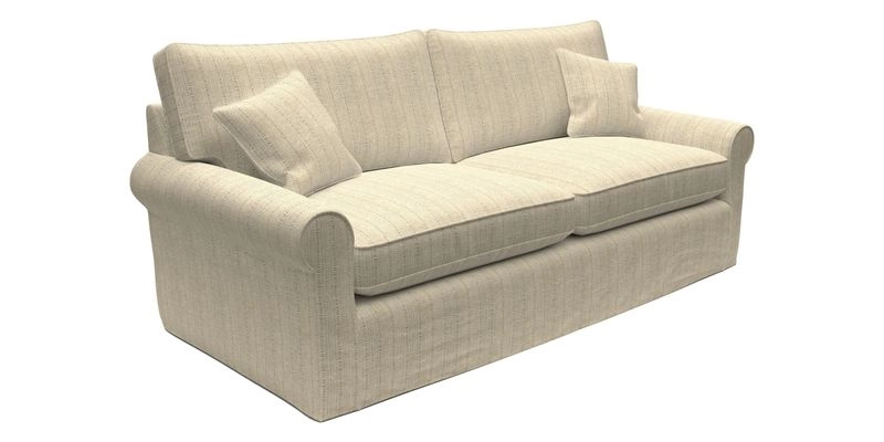 Bignor 3 Seater Sofa in V&A Drawn From Nature Oak Tree Gold