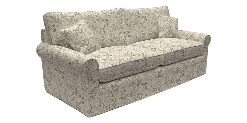Bignor 3 Seater Sofa in V&A Drawn From Nature Oak Tree Gold. Loose cover option available