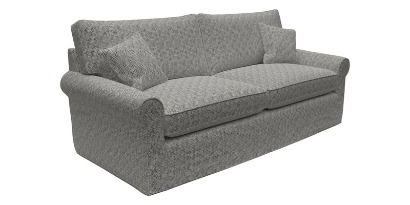 Bignor 3 Seater Sofa in V&A Drawn From Nature Oak Tree Gold. Loose cover option available