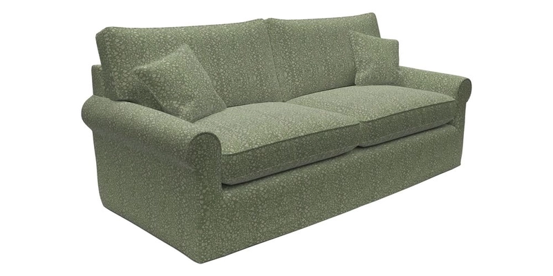 Bignor 3 Seater Sofa in V&A Drawn From Nature Oak Tree Gold