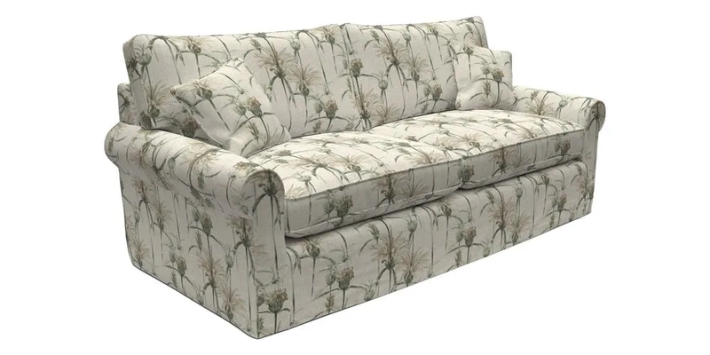 Bignor 3 Seater Sofa in V&A Drawn From Nature Oak Tree Gold