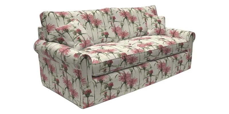 Bignor 3 Seater Sofa in V&A Drawn From Nature Oak Tree Gold. Loose cover option available