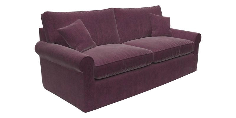 Bignor 3 Seater Sofa in V&A Drawn From Nature Oak Tree Gold