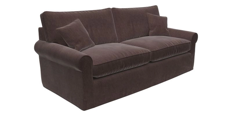 Bignor 3 Seater Sofa in V&A Drawn From Nature Oak Tree Gold