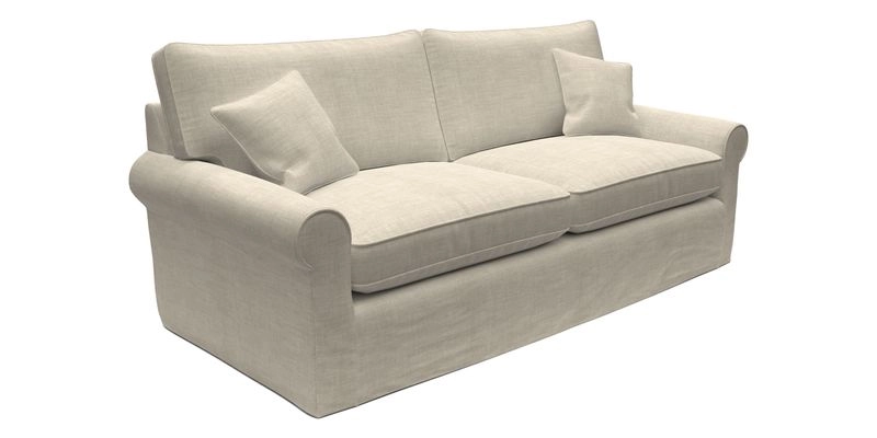 Bignor 3 Seater Sofa in V&A Drawn From Nature Oak Tree Gold