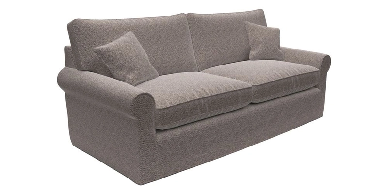 Bignor 3 Seater Sofa in V&A Drawn From Nature Oak Tree Gold. Loose cover option available
